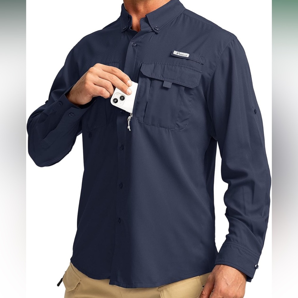 Eddie Bauer long sleeve shirt size (M)